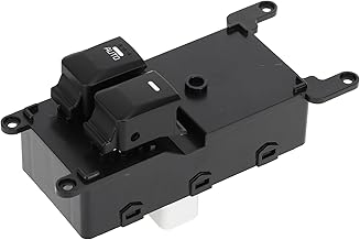 A ABSOPRO Interruttore del finestrino elettrico N. 935701W000 Interruttore di controllo del finestrino lato guida anteriore sinistro per Kia Rio III (UB) 2012 Nero