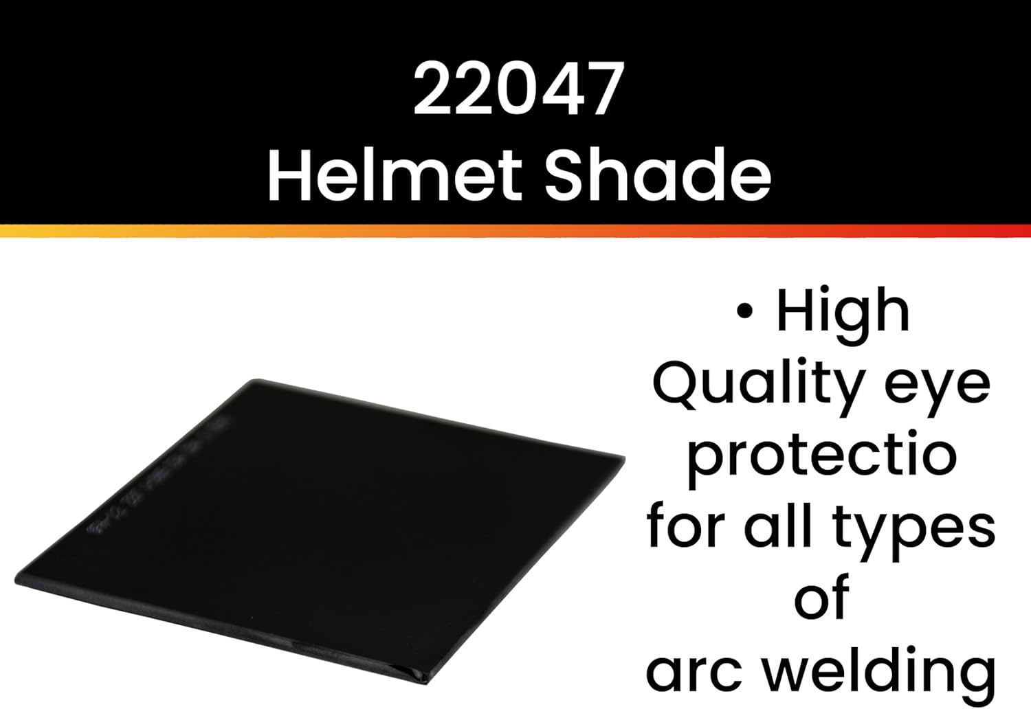 Hot Max 22047#10 Helmet Shade 4-1/2-Inch by 5-1/4-Inch