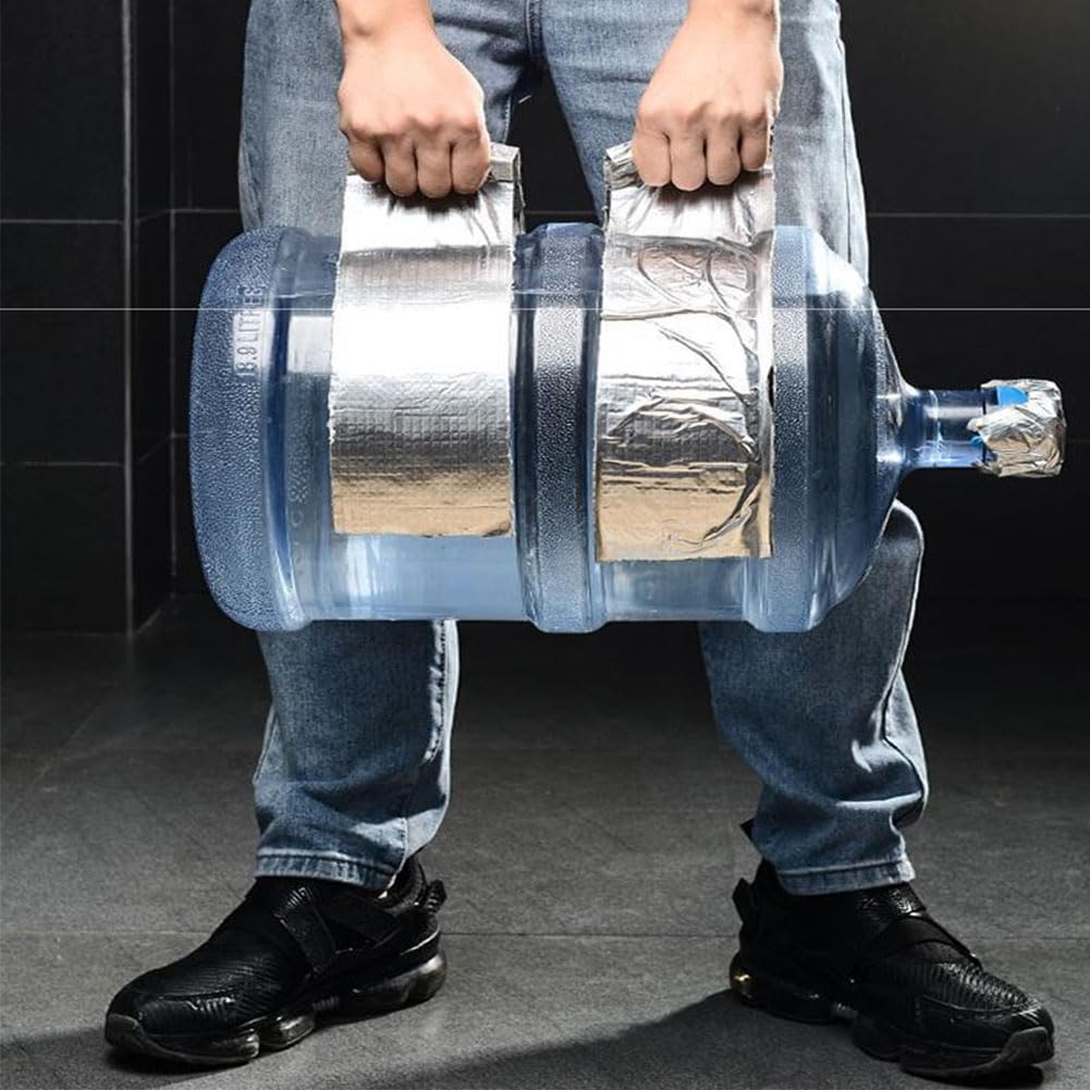 Cinta de butilo para reparación de fugas de techo, cinta de sellado impermeable de 50 mm x 5 m, cinta selladora autoadhesiva fuerte, tira a prueba de fugas para grietas en el techo, RV, HVAC,