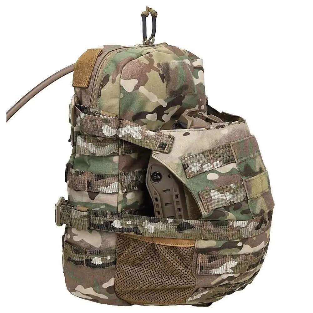 Pochette extensible 3L tactique avec support de casque Molle - 7