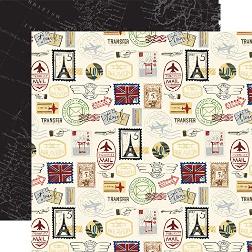 Scenic Route Echo Park Paper Company feuille scrapbooking thématique