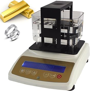 Portable Precious Metal Authenticity Tester,Gold Purity Testing Machine,Instant Readings for Field Exploration & Scrap Gold,Precision 0.01g-0.001g XF120K