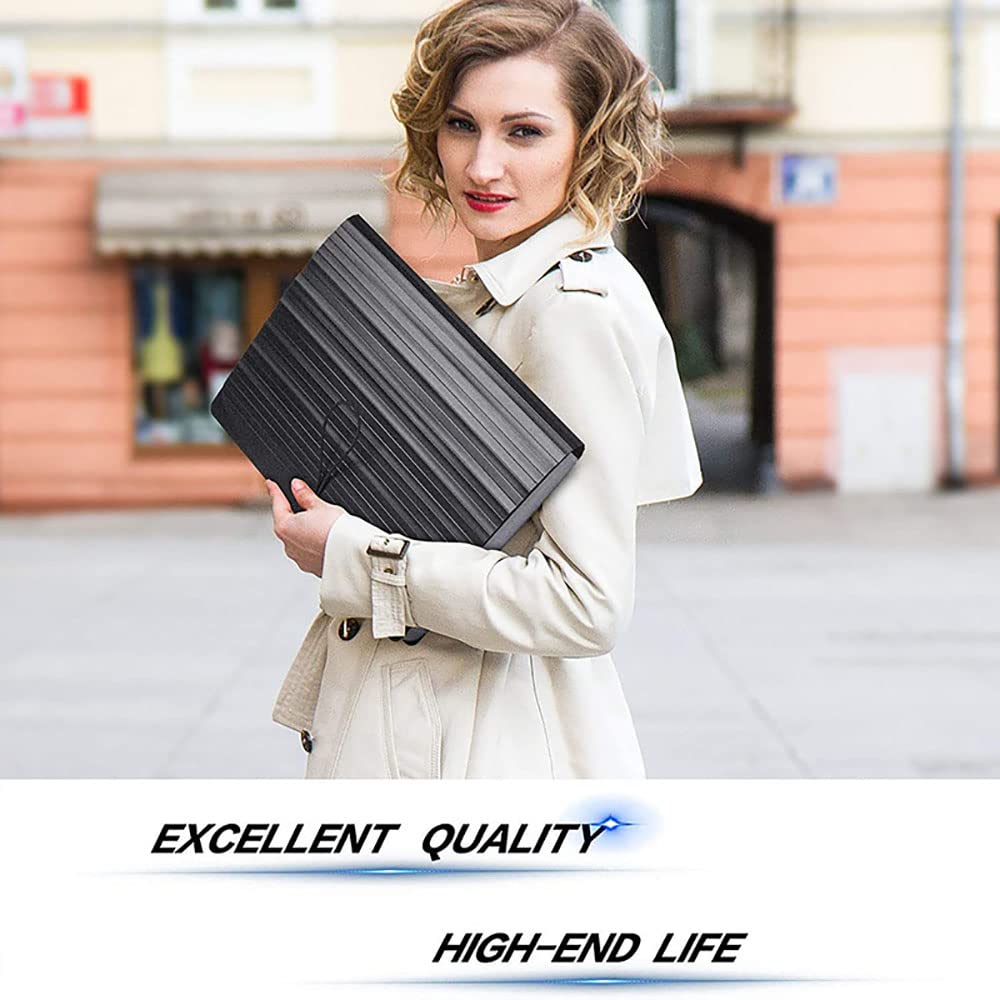 Cartella estesa, File Manager da 24 Tasche File Manager per cartelle a Fisarmonica in Formato A4 per archiviare File, Perfetto per L'Ufficio, la Scuola, la casa (Nero 33 * 24 * 24 cm)