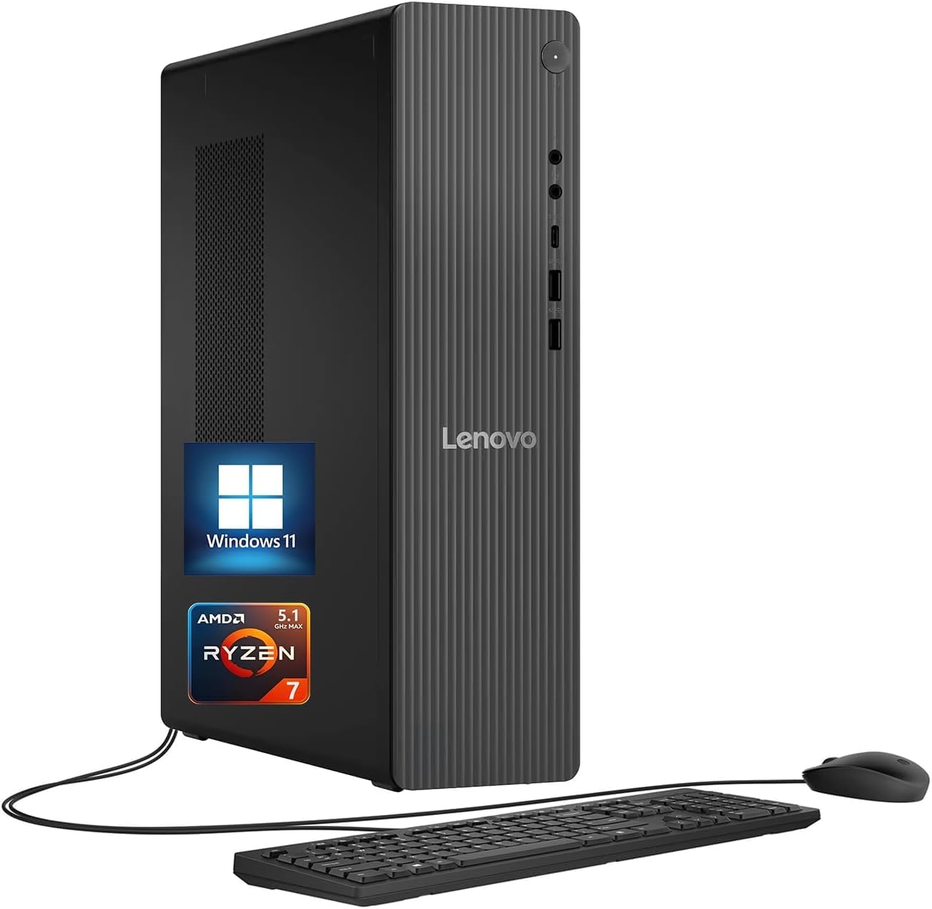 Amazon.com: Lenovo IdeaCentre Slim Tower Desktop Computer • AMD
