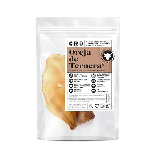 CRU - Premios para Perros y Gatos - Snacks para Perros 100% Naturales