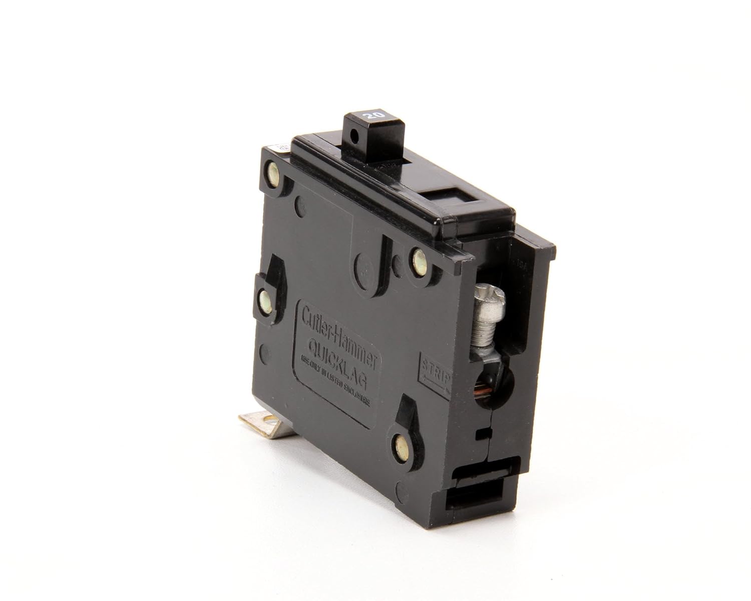 Eaton Cutler-Hammer C-H BAB1020; 20A QCKLAG Bolt ON 1P 120/2, Black