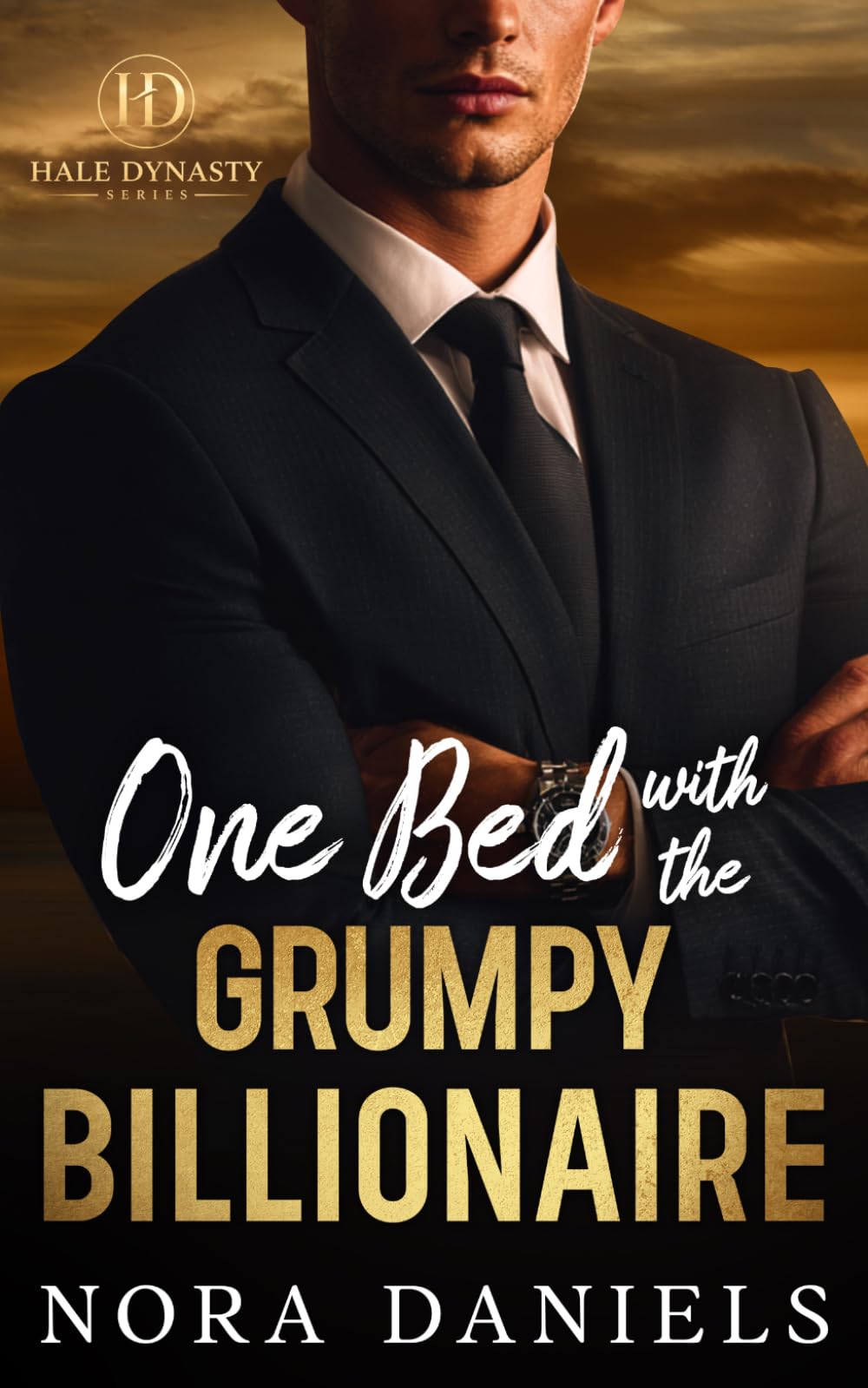 One Bed with the Grumpy Billionaire: A Forced Proximity Enemies to Lovers Billionaire Romance (Hale Dynasty)