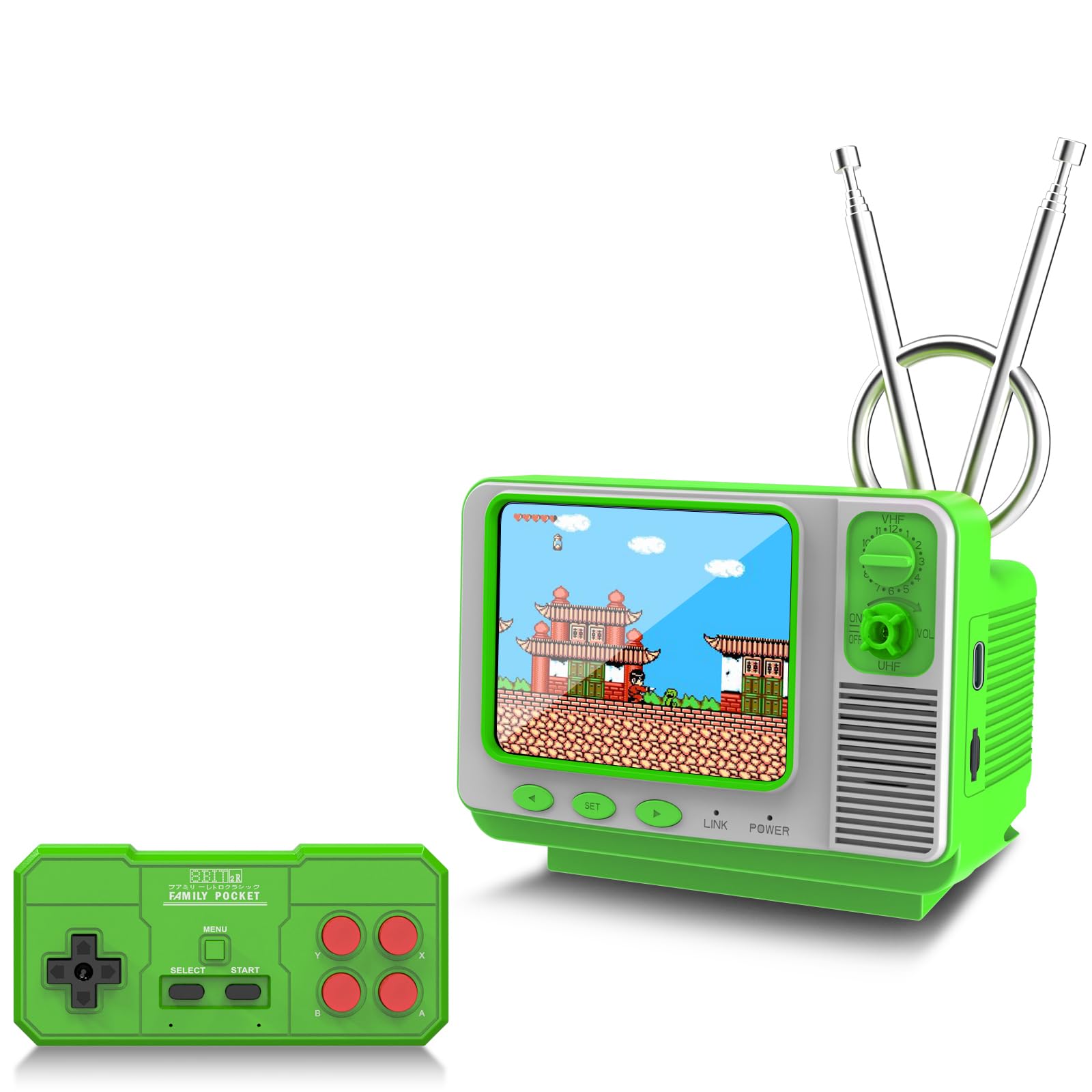 Amazon.com: Retro Game Console - JALECO + 168 Classic Games, 2.4G