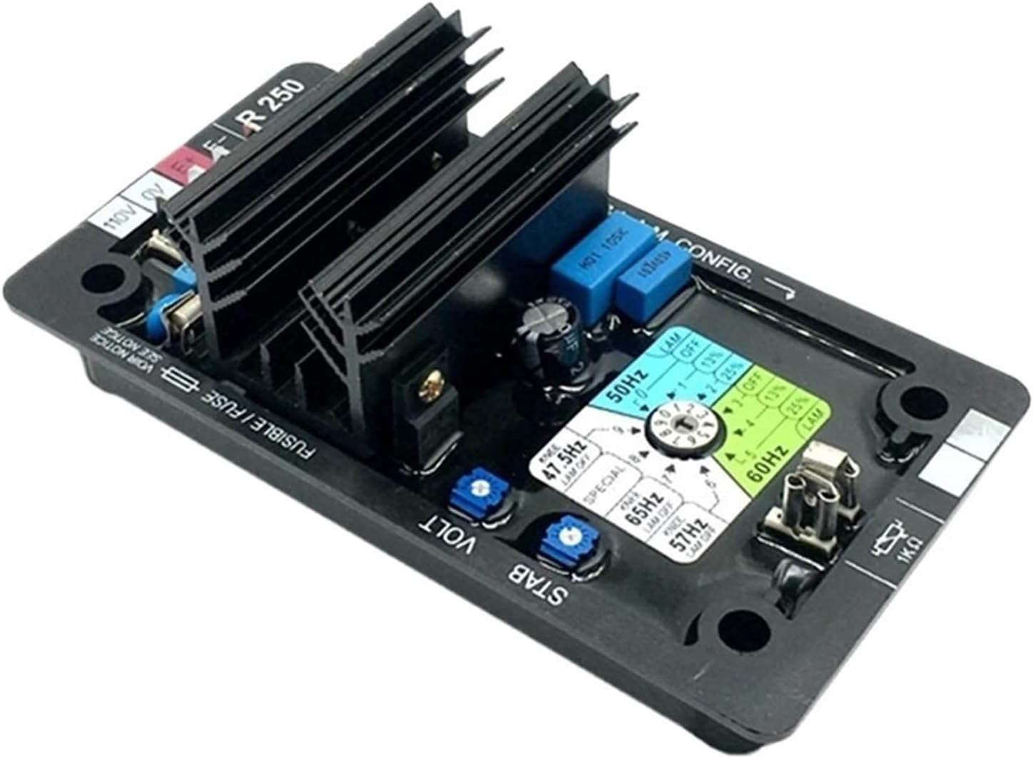 Leroy Somer Generator AVR R250 Voltage Regulator Stabilizer Alternator Parts 1Pcs