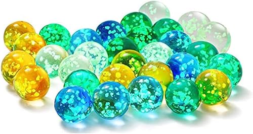 Miniatura 2 de Mármoles de vidrio que brillan en la oscuridad, mármoles luminosos multicolor para niños, juegos de mármol y decoración del hogar de bricolaje