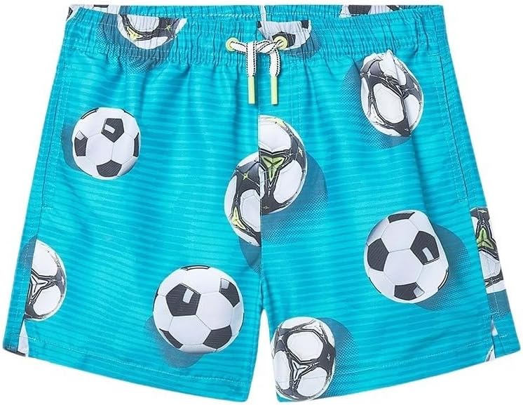 Mayoral Printed Swimsuit for Boys Turquoise