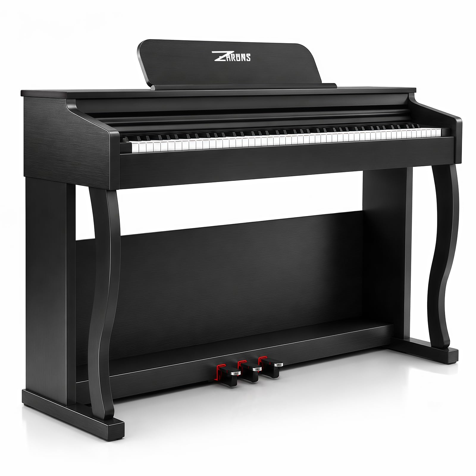 Amazon.com: ZHRUNS Digital Piano, 88 Key Weighted Keyboard Piano