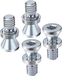 WR01X11007 Refrigerator Door Handle Fastener - Replacement for GE LG Refrigerators (Compatible with AP5668500, PS6447735, 3031571) - WR01X11007 Model Specific Screw Kit (Not Universal) (4PCS)