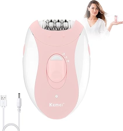 Epilator for Women, Smooth Glide for Women Face with 2 Speeds, Epilator Smooth Face Trimmer Device, Facial Hair Removal for Face Legs Arms Armpit Bikini