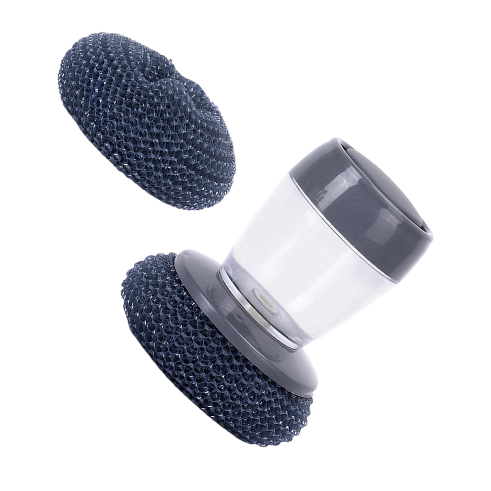 our fave Household Cleaning Brush 2 in 1 Handle Cleaning Brush with Removable Liquid Soap Dispenser Dishwashing Brushes Kitchen Ergonomic Pan Scrubber