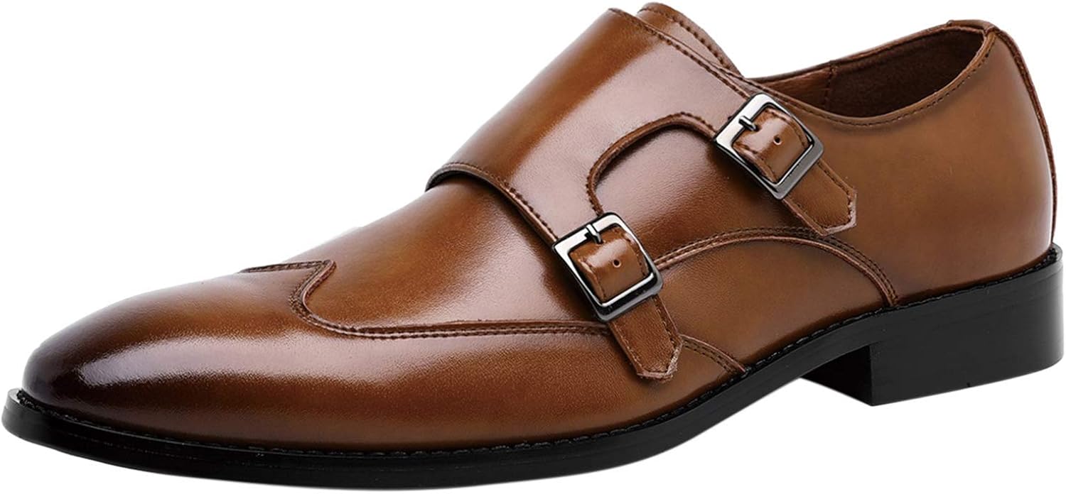 scarpe monk strap uomo