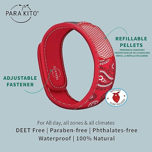 Miniatura 2 de PARA'KITO Bundle - 1 pulsera para adultos  1 bandana