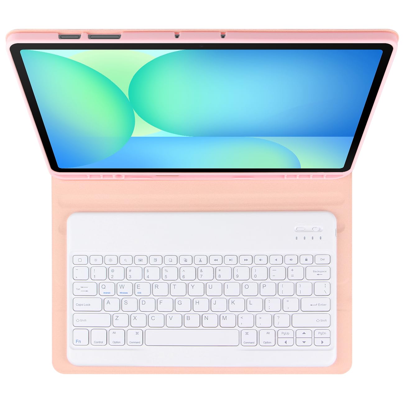 Pokrowiec na klawiaturę, etui folio z odłączaną klawiaturą Bluetooth do Samsung Galaxy Tab S10 FE+ (33.3 cm) SM-X620 | SM-X626B