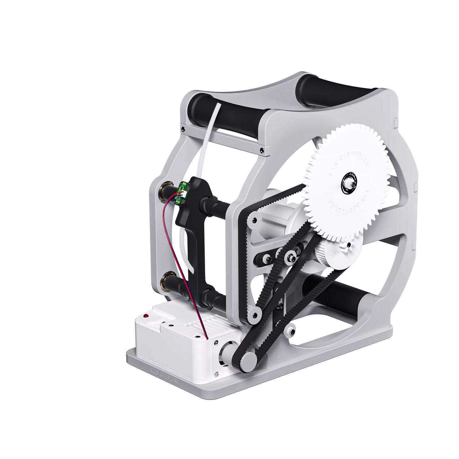 SXDMOUBK 3D Industrial Filament Respooler,Electric Spool Rewinder with Smart Start and Stop,for 1kg Spools,Wrap Neatly Without Tangling,for 3D Printer Filament/Wire