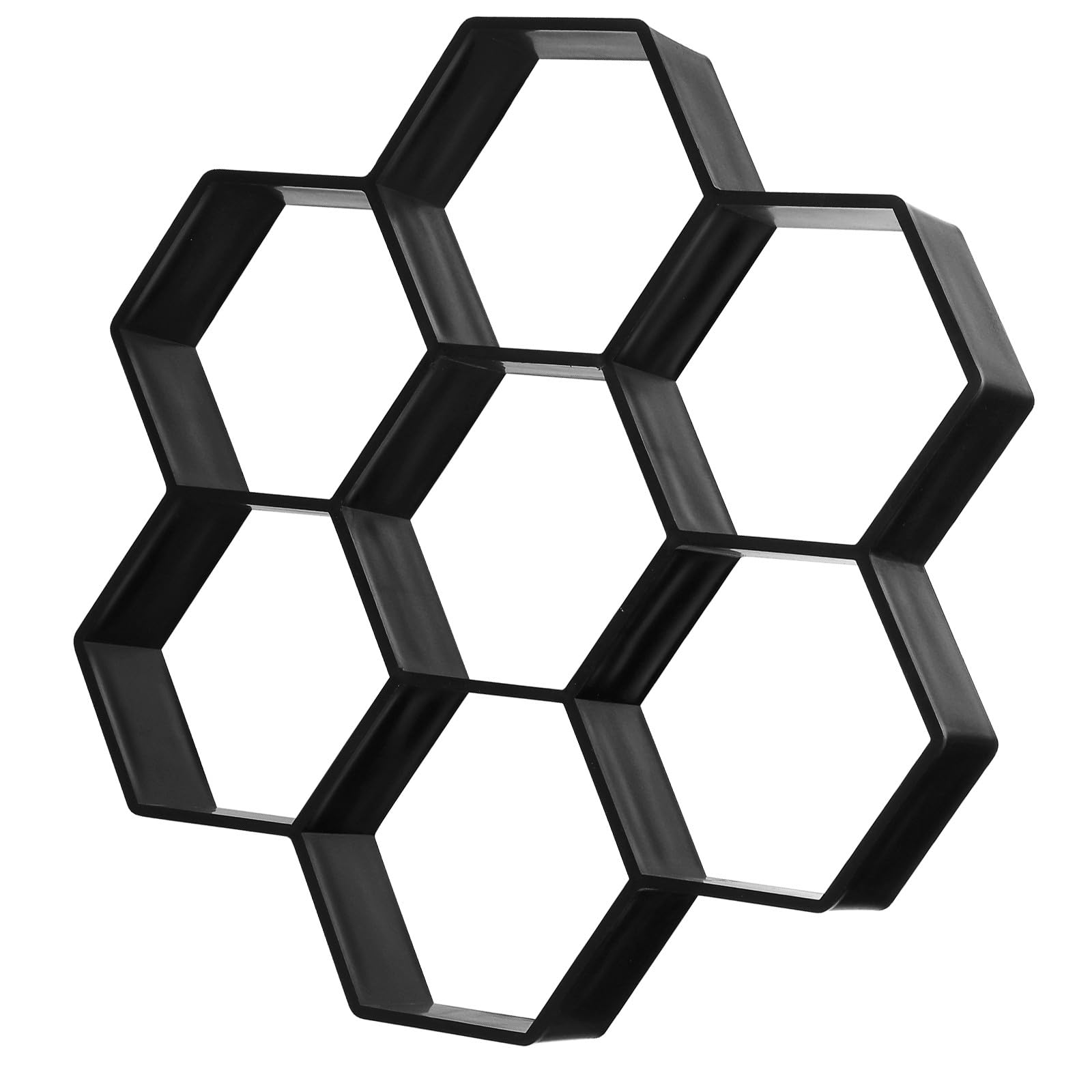 Alipis Molde de Baldosa Hexagonal de Plástico Pp para Pavimento de Jardín y Patios, Molde Reutilizable para Crear Senderos Artísticos y Fácil de Limpiar