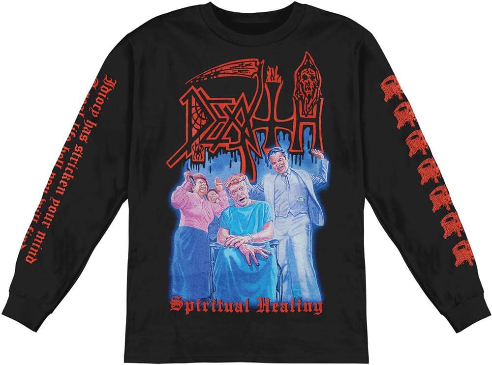 Relapse Records Death - Spiritual Healing Long Sleeve Shirt