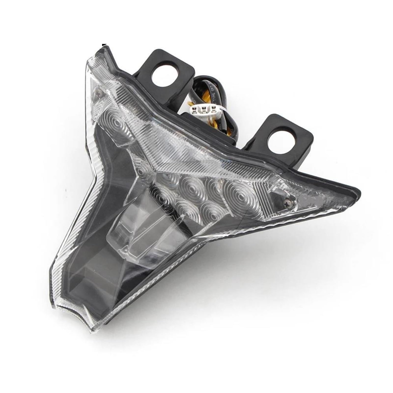 Feu Stop Feu Arrière Intégré pour Moto, Clignotants, Feux De Freinage, pour K&awasaki pour Ninja 400 2018-2022 Z400 2019-2021 Clignotants(Clair)