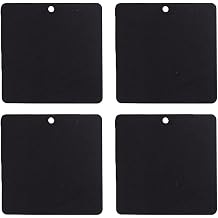 Pissente 4 Pack Self Adhesive Mount Pads for Aluminum Roof 8895404, for Emergency Strobe Beacon Light Bar Mounts