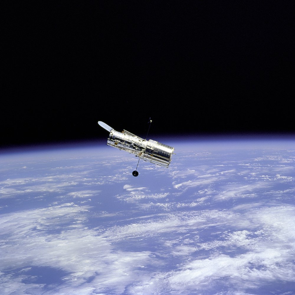 Affiche Hubble Telescope pour habiller un grand mur vide