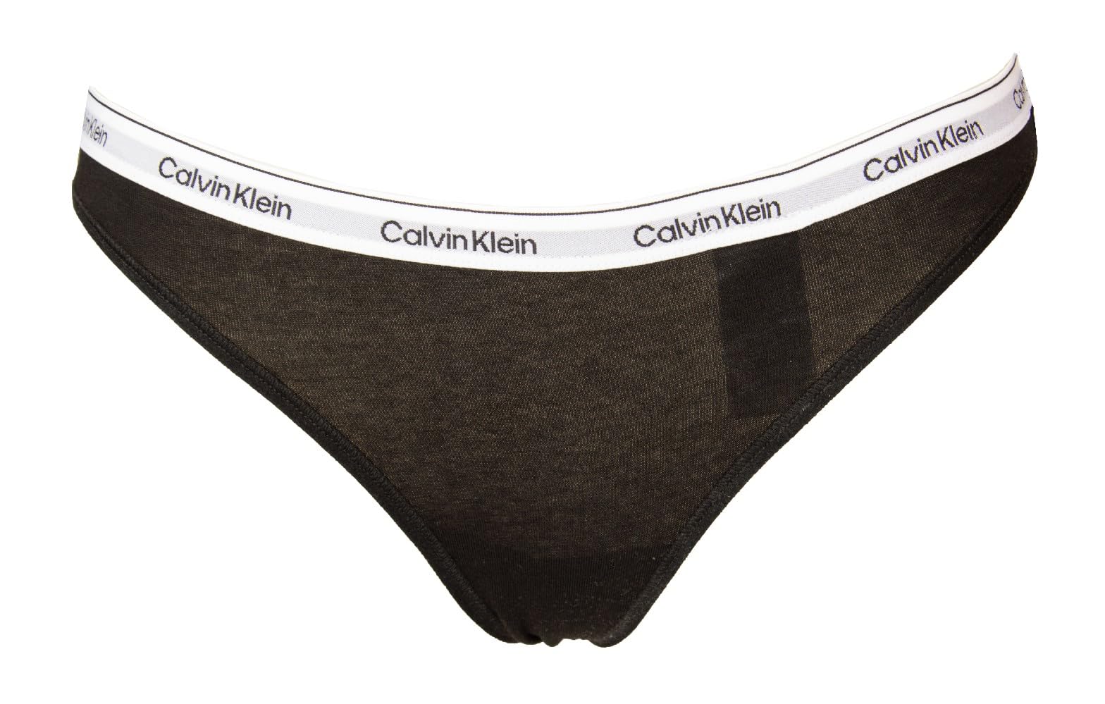 Calvin Klein CK String Femme Lot de 3 Articles String Visible élastique en Coton Article QD5209E