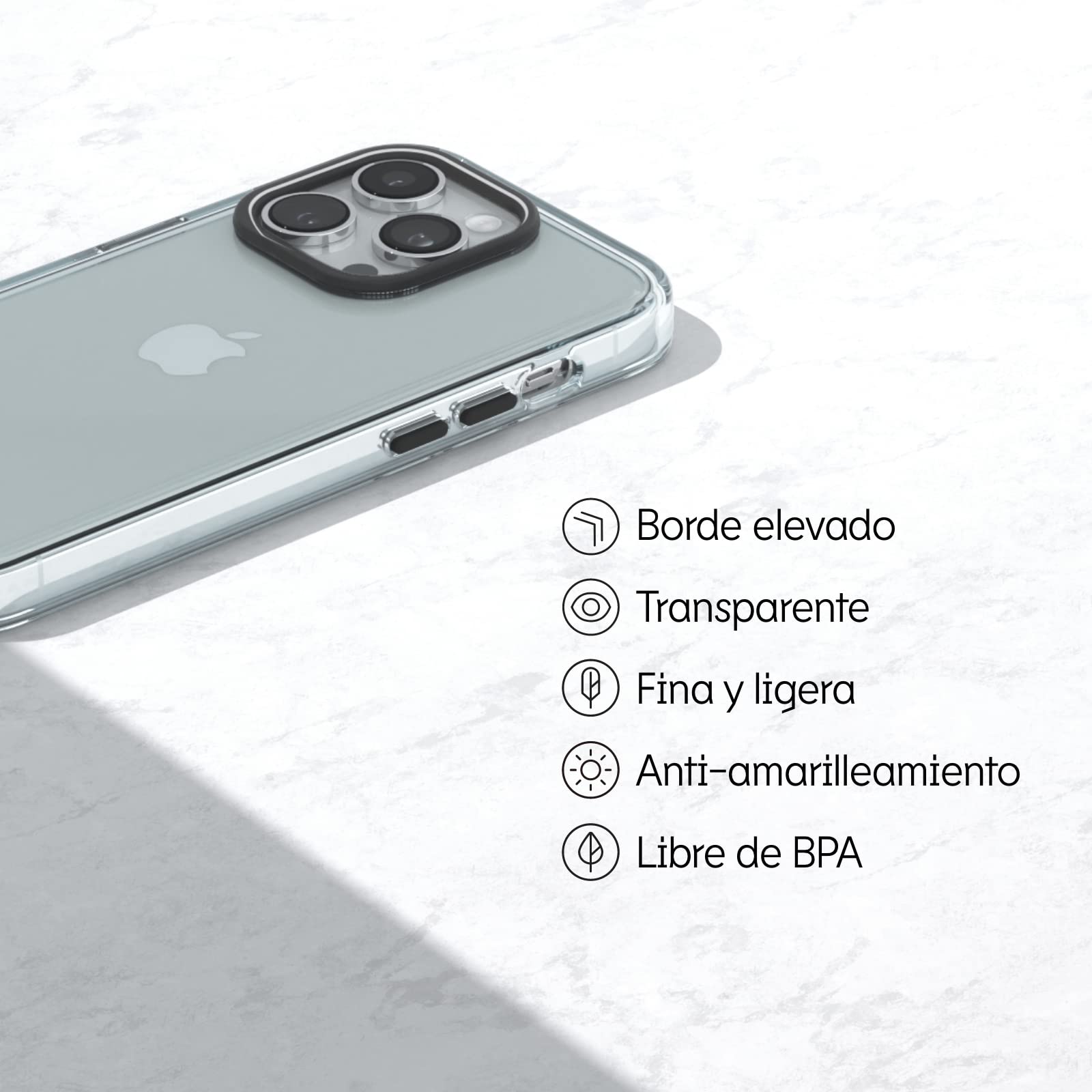 RhinoShield Funda Clear para iPhone 14/13