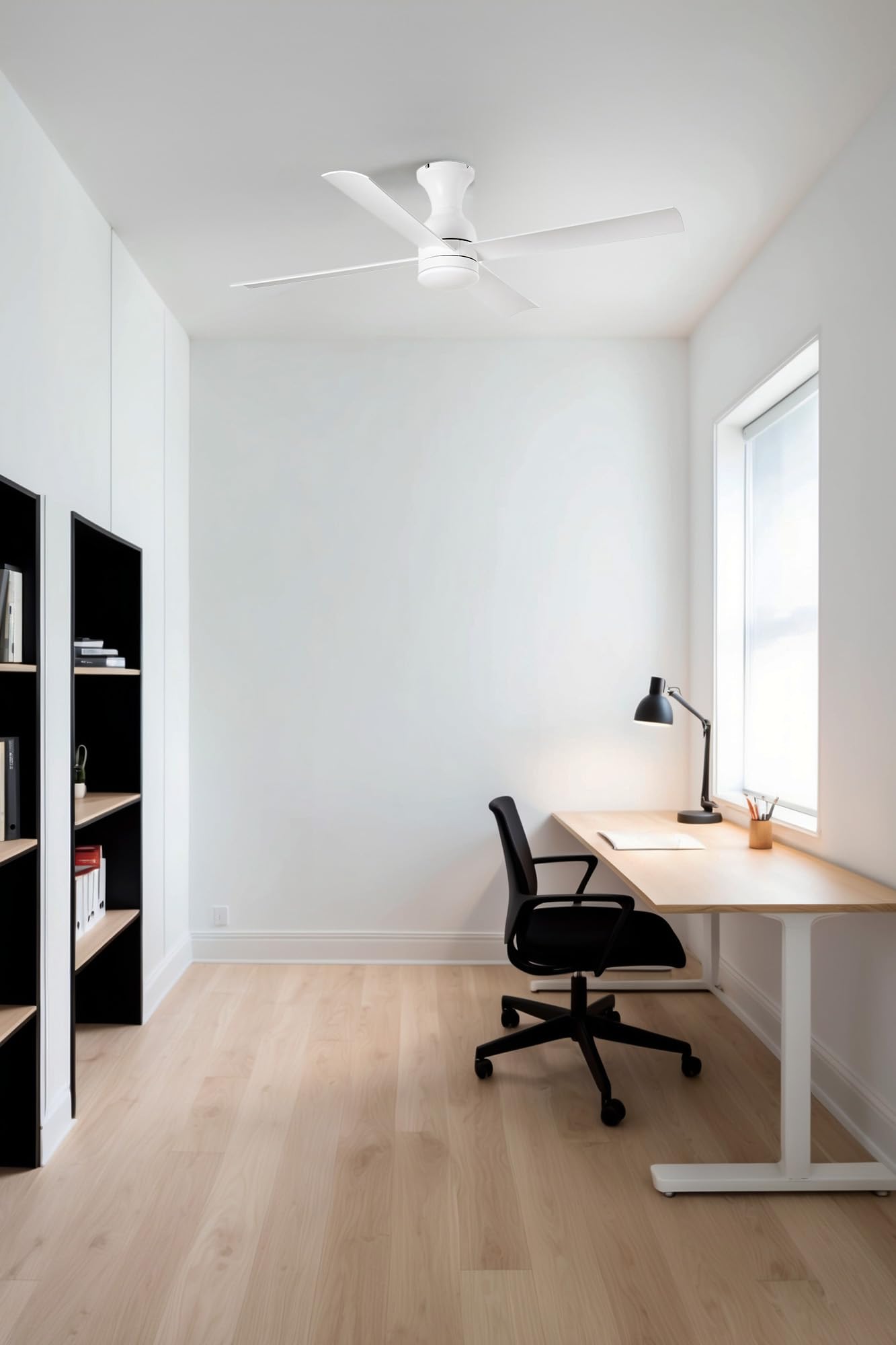 FARO BARCELONA 33756- FRASER LED Ventilador de techo blanco