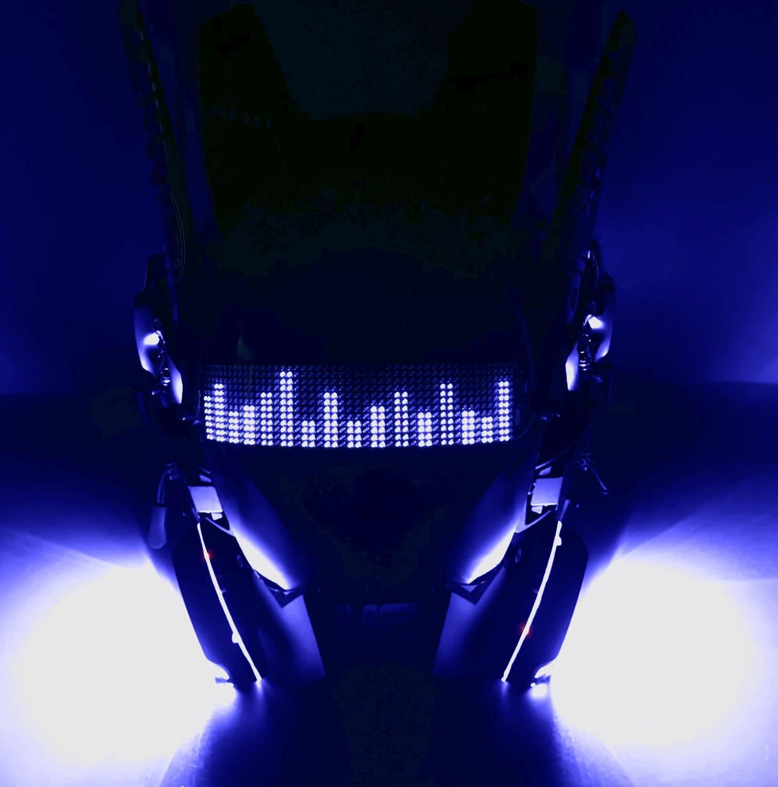 Maschera punk per adulti maschera cosplay Halloween regalo festa con LED lampeggianti maschera costume cool uomo casco