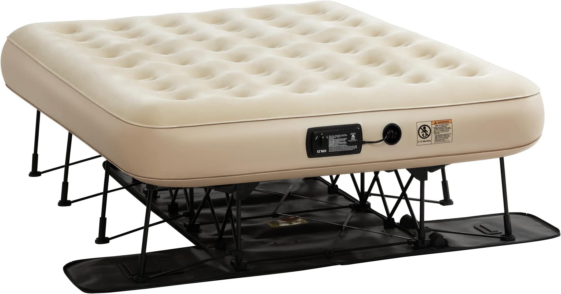 Simpli Comfy Queen EZ Bed Self-Inflating Air Mattress (03.Queen-II)