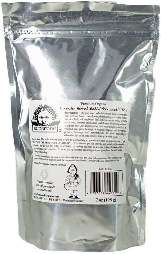 Lavender Herbal Bath/Peri Bottle Tea, 7 oz