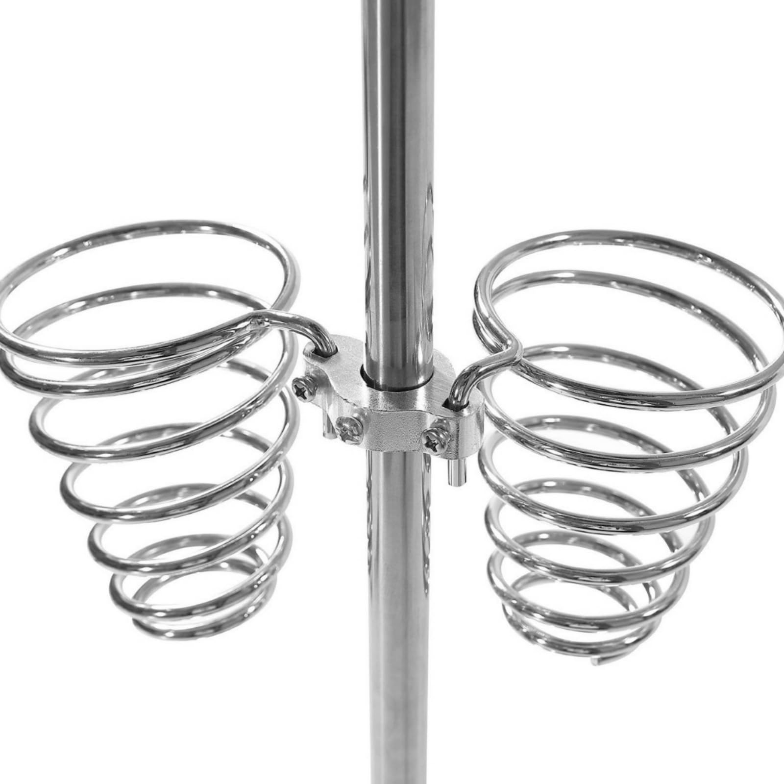 Ronyme Atzzi da Salone con Vassoi pporti a Spirale in Metallo Organizzatore Multifunzione Organizer per Parrucchieri, Stile B