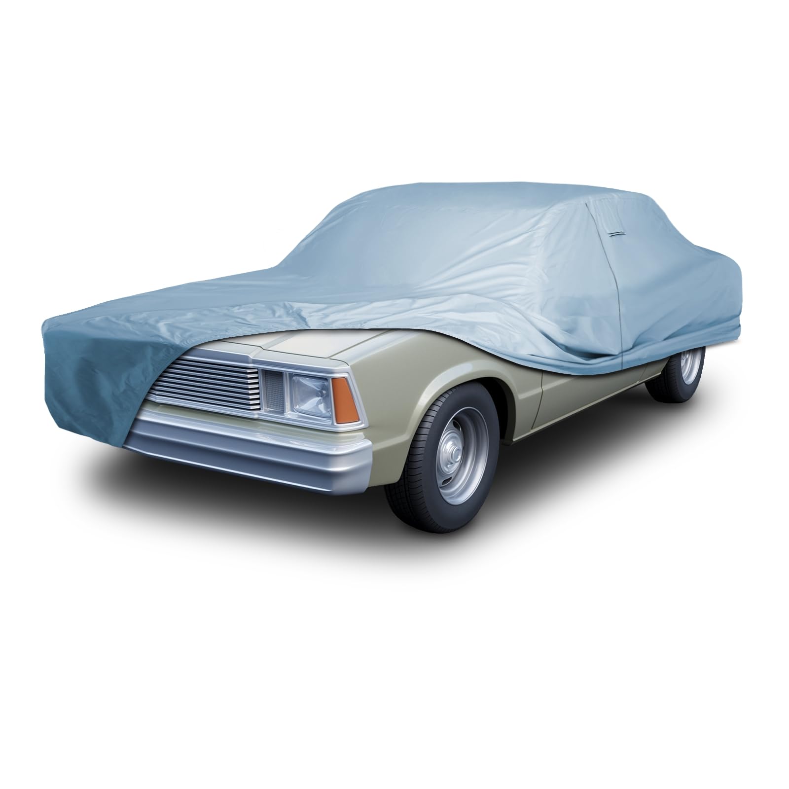 iCarCover Car Cover Waterproof All Weather for 1978-83 Chevy Malibu 2-Door