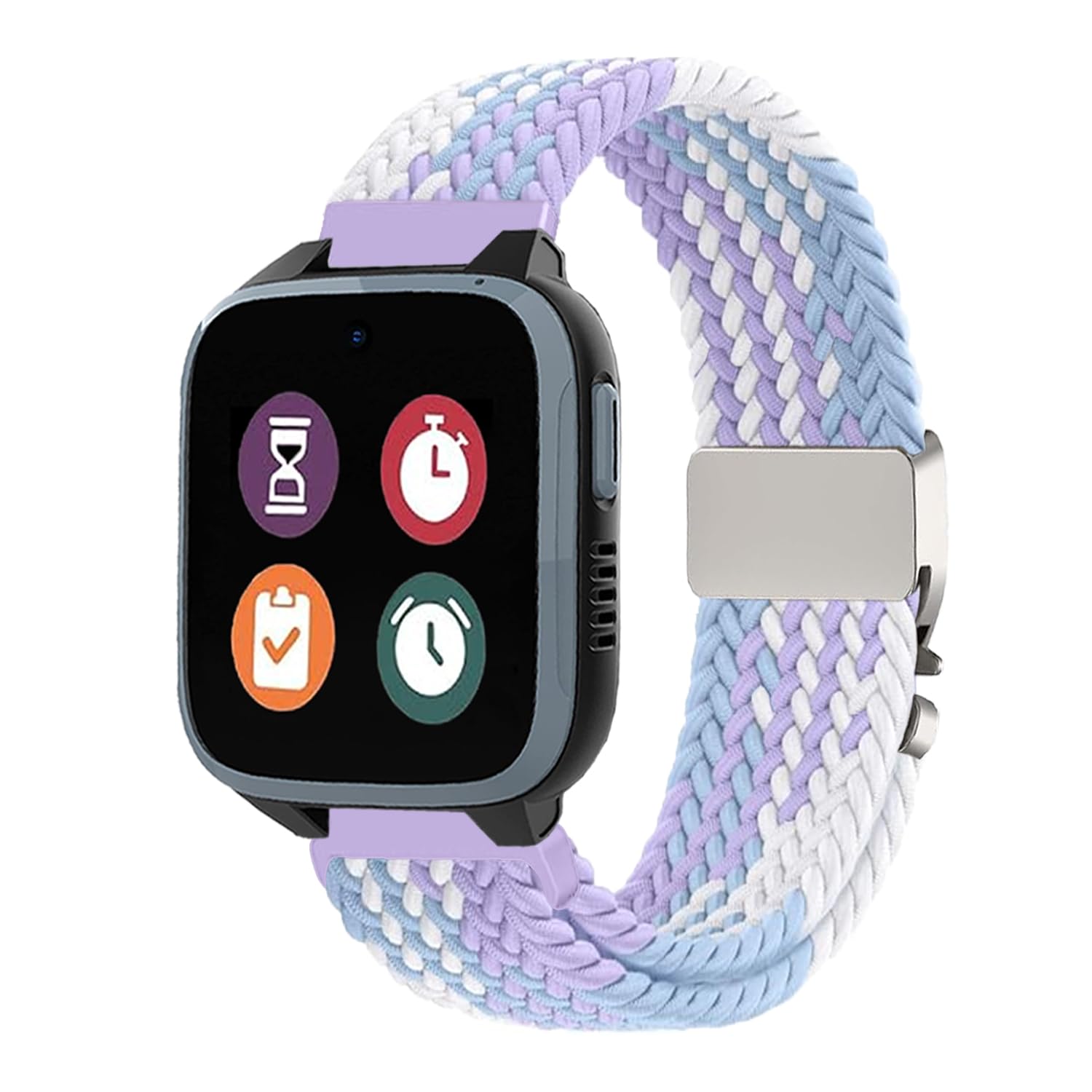 Aurrain 16MM Woven Nylon Watch Strap with XPLORA X5/X5 Play/XGO 2/XGO 3,Unisex woven nylon sports Watch Strap for children.