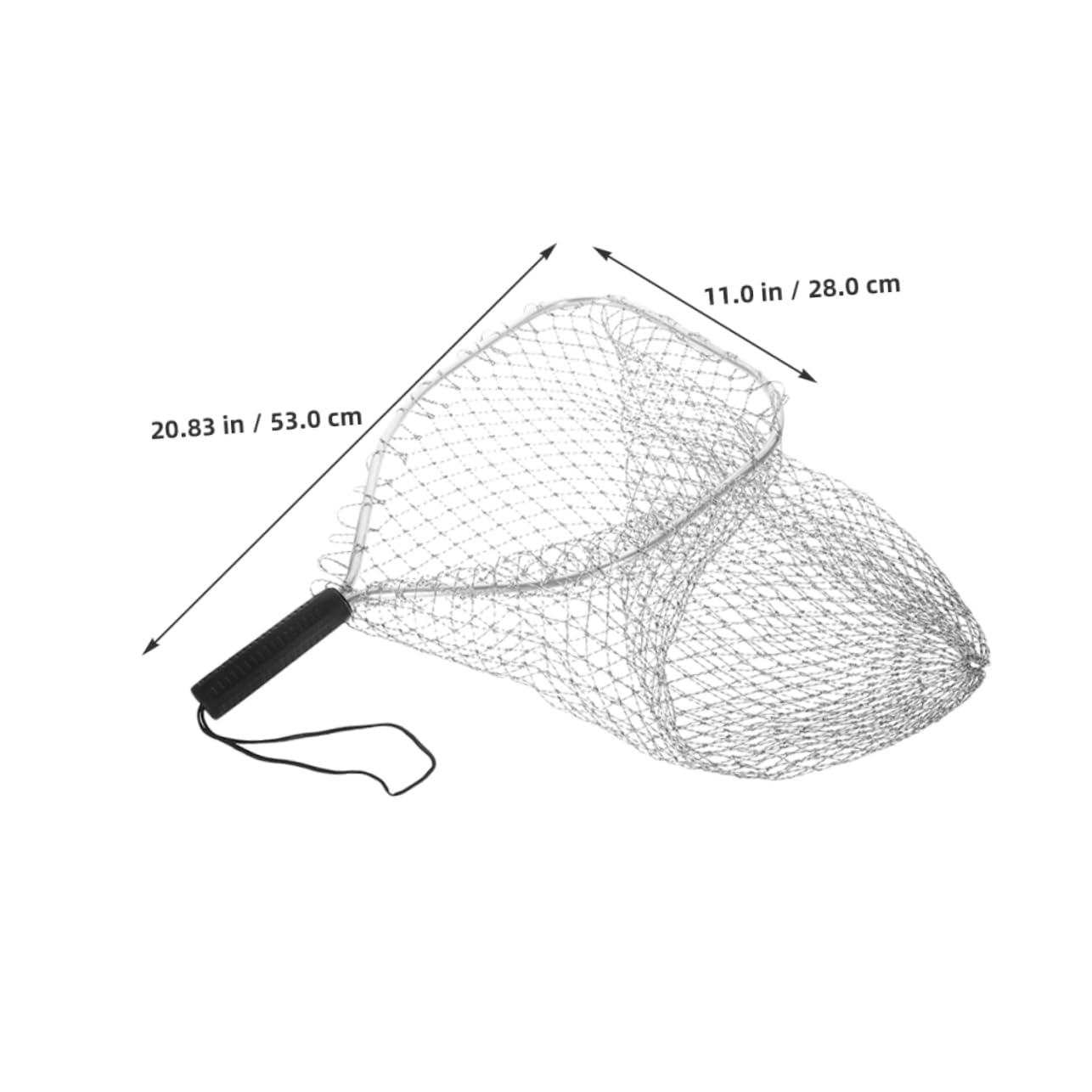 BESPORTBLE Dip Net Fish Net Fishnets Filets De Pêche Engins De Pêche Fish Tank Net Casting Net Land Net Accessoires De Pêche Mouche Engins De Pêche Épuisette Outils De Pêche Beige Aluminium