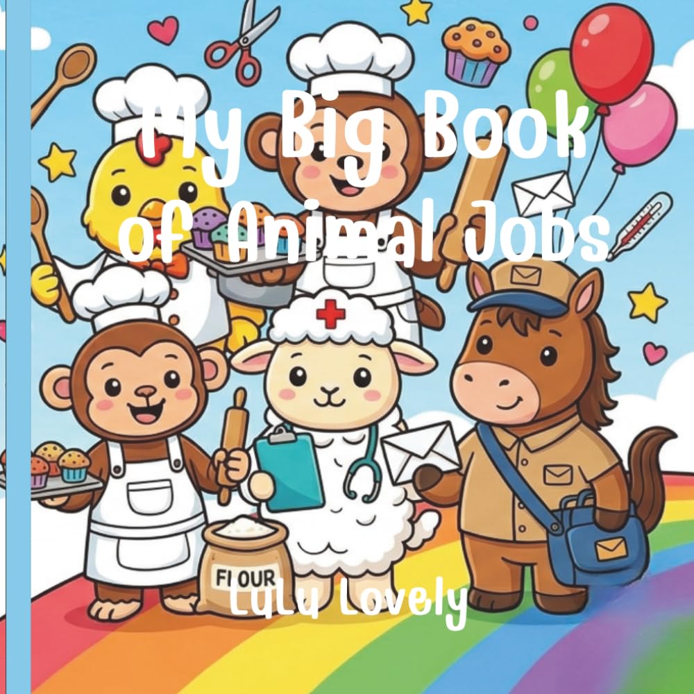 My Big Book of Animal Jobs: A Fun Way to Learn Occupations and Animal Names