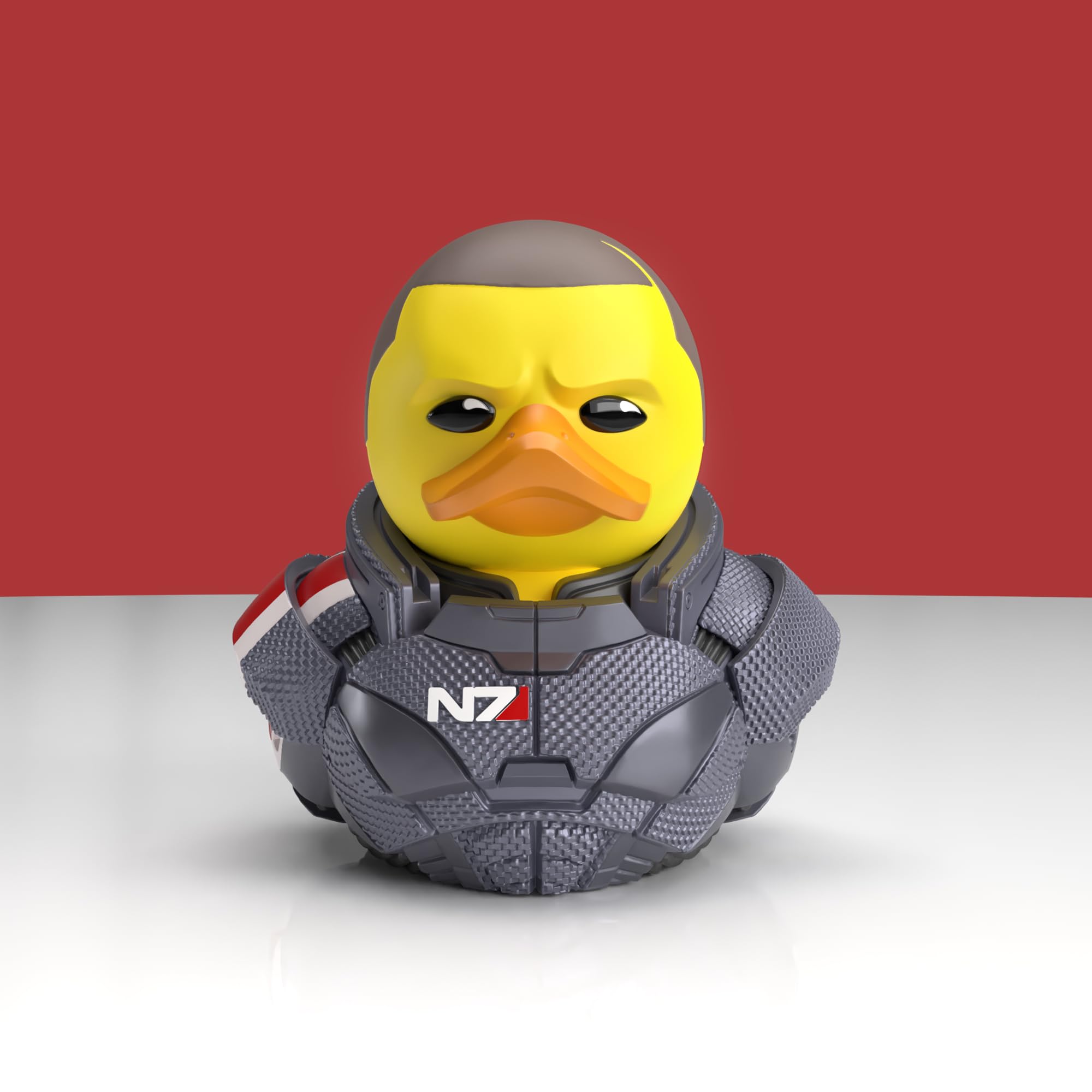 TUBBZ Mini: Mass Effect - Male Commander Shepard Cosplaying Rubber Duck Vinyl Figure, Male Shepard (Mini) - Image 4