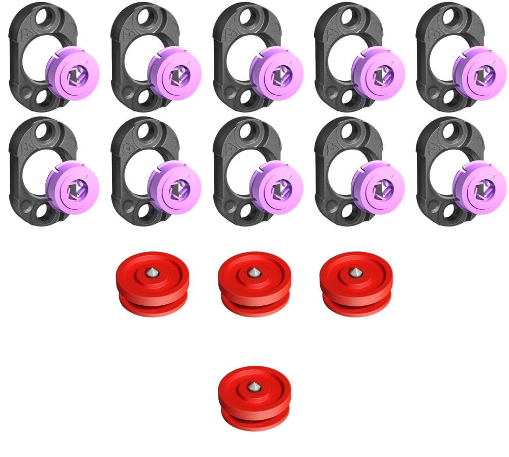 Button Fix Type 3 Flush Bracket x10 + 4 Marker Tools