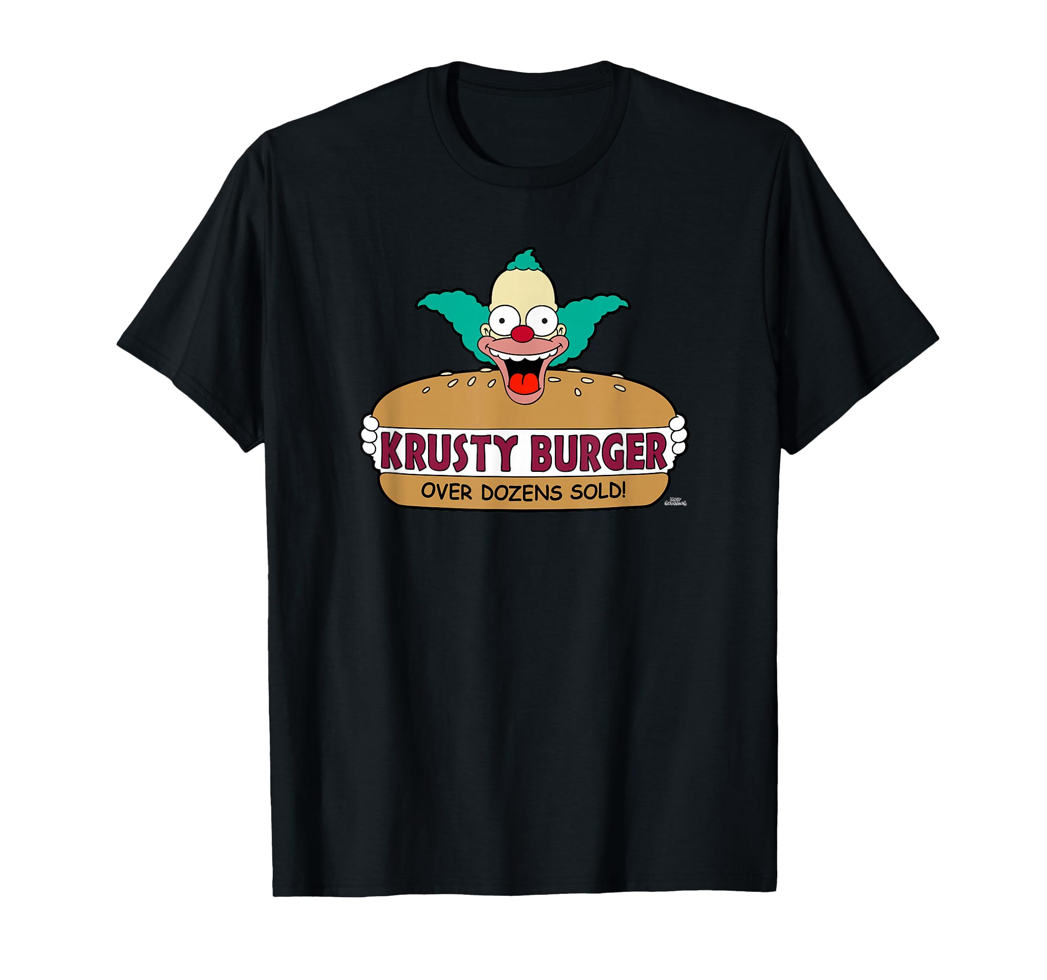 Krusty The Clown Burger T-Shirt