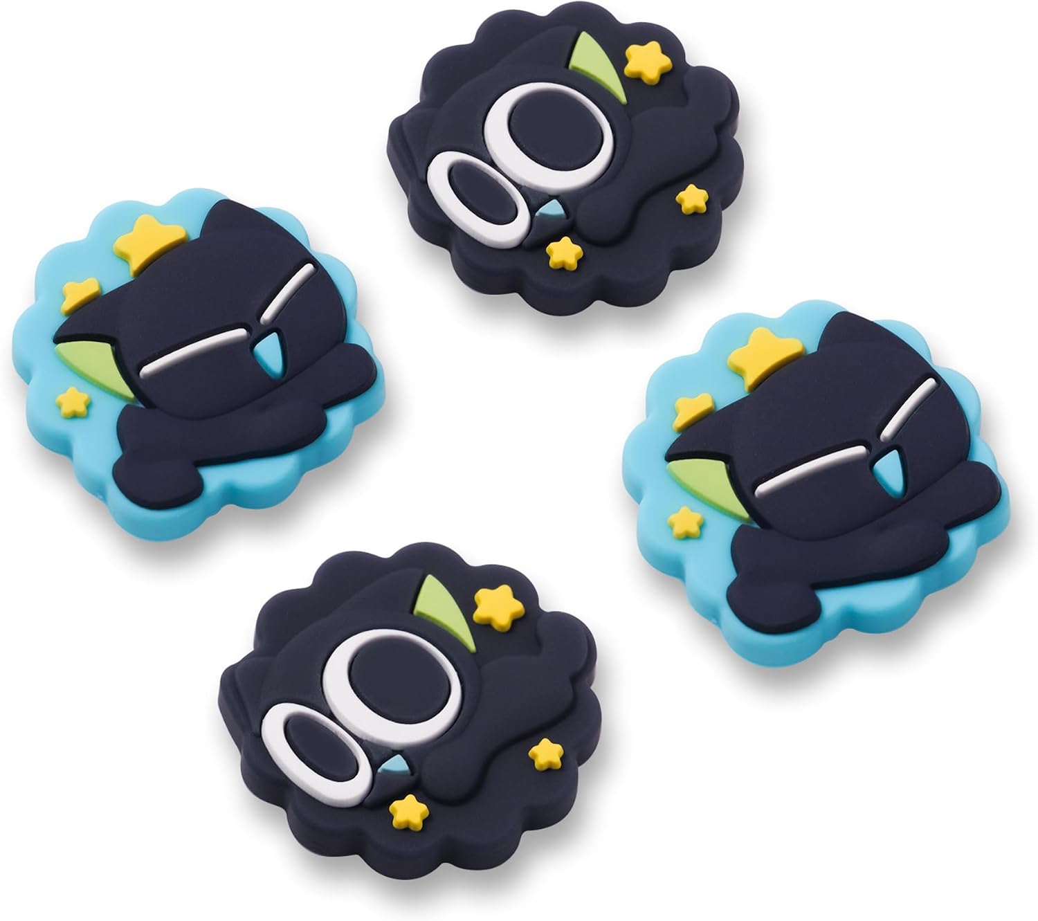 GeekShare Thumb Grip Caps Compatible with Switch 2, Silicone Thumb Grip Caps for Switch 2 2025, 4pcs - The HEI Series Cloud Star Dream