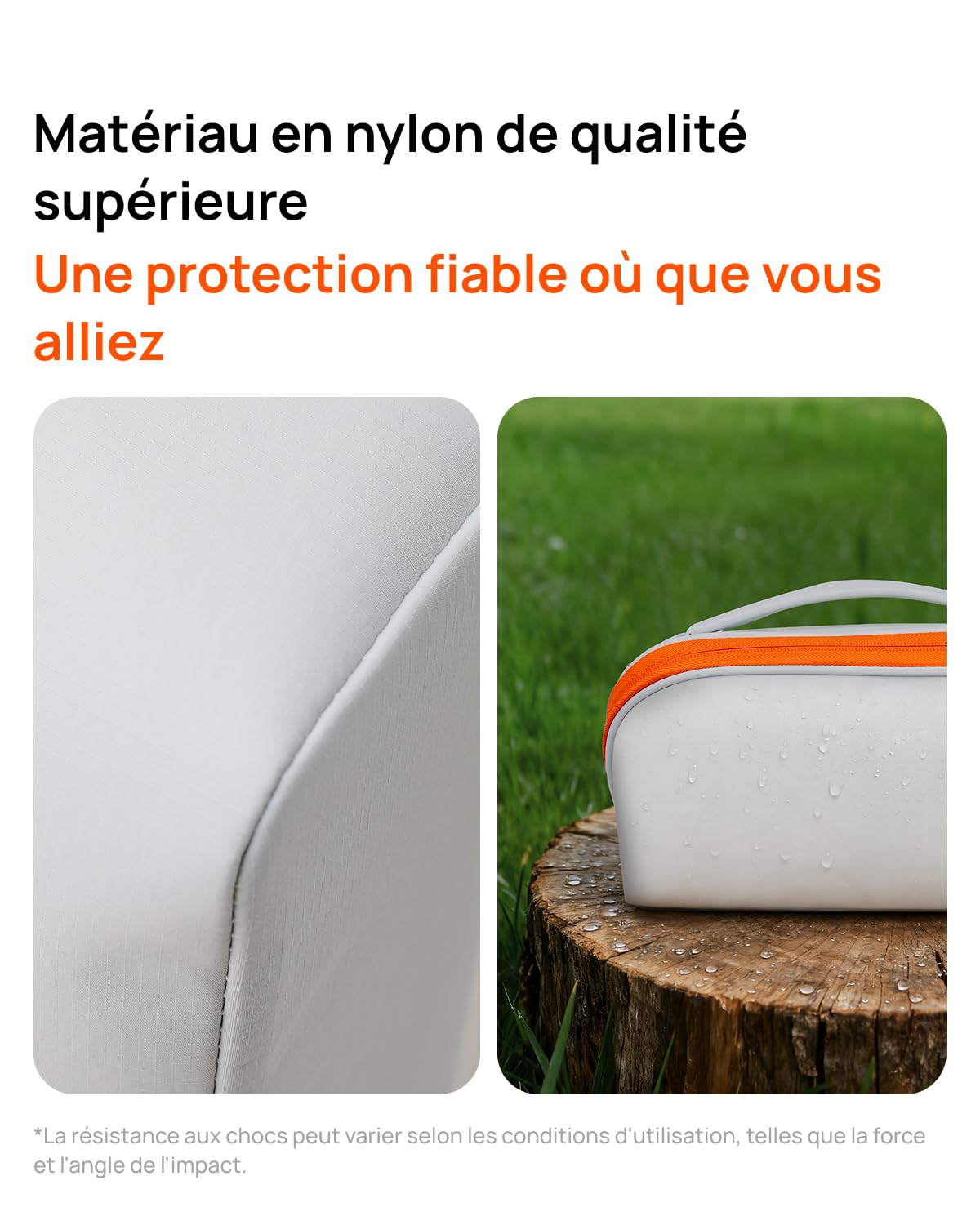 Sac de Transport XGIMI, Sac de Videoprojecteur, Exclusivité Projecteur Série MoGo 4, Étui de Transport de Voyage, Léger et adapté au Voyage, Compartiments organisés, 0.26 kg