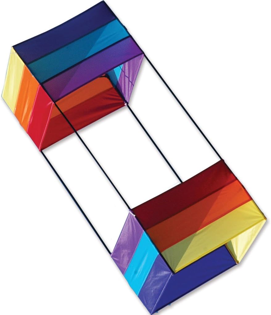Premier Kites 36 in. Box Kite - Rainbow