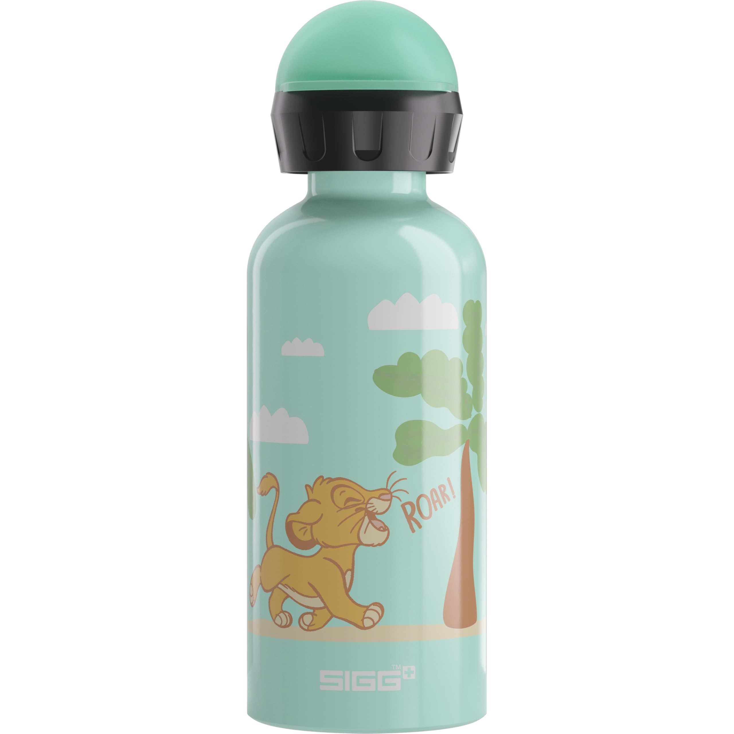 Sigg - Alu Trinkflasche Kinder - KBT - Made in Switzerland - Auslaufsicher & Bruchsicher - Federleicht - BPA-frei - ClimatePartner Zertifiziert - Sport & Schule - 0.4 L