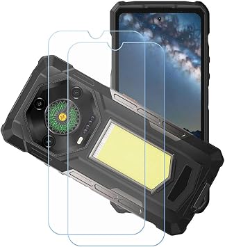 Tempered Glass Application Ulefone Armor 33 Pro 6.95", 2-Pack Screen Protector, 9H Hardness, Anti-Scratch, Anti-Fingerprint.