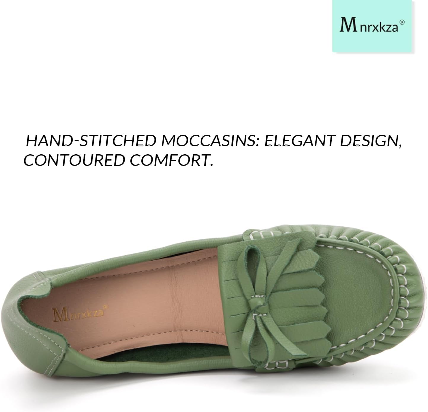 Women's Genuine Leather Loafers – Slip-Resistant Sole, Breathable & Lightweight Fla... - Image 5