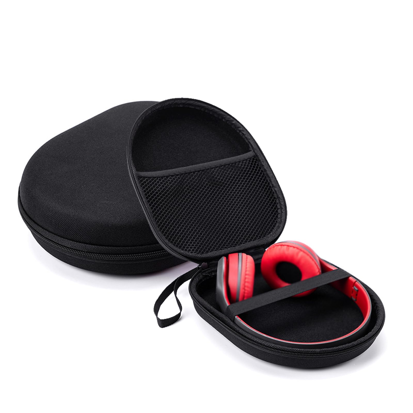 Amazon | YINKE ヘッドホンケース 耐衝撃 ハードEVA 楕円形 22×19×6.5