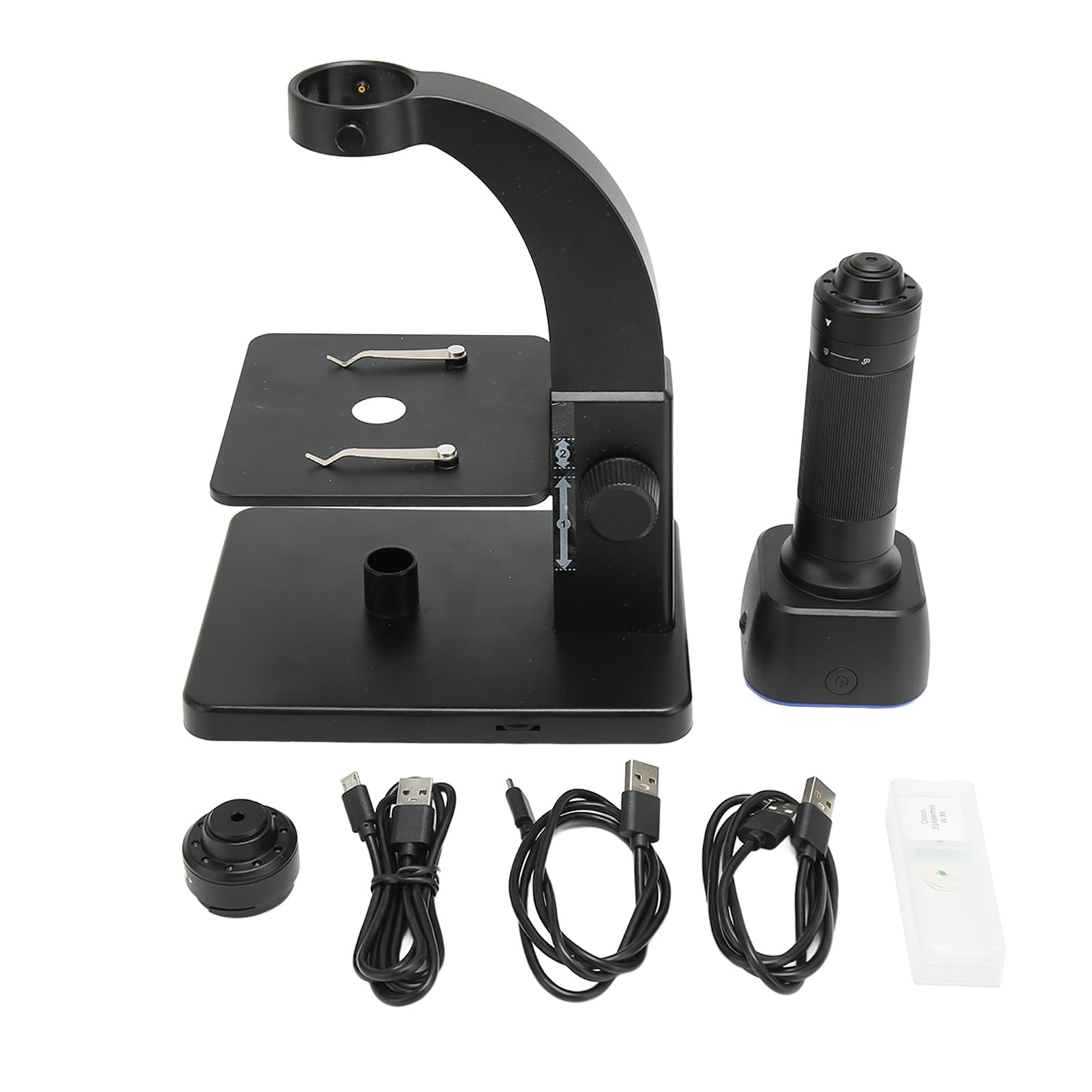 Naroote Microscope Numérique WiFi 2000X Double Lentille